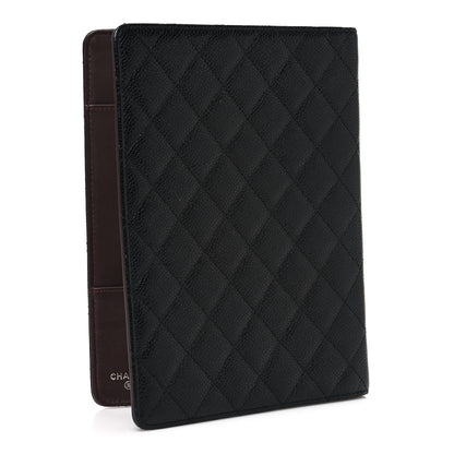 Chanel Caviar Quilted Large Agenda Cover Black 3 of 8
