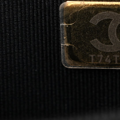 Chanel Caviar Quilted Chain Around Boy Wallet On Chain WOC Black 8 of 13