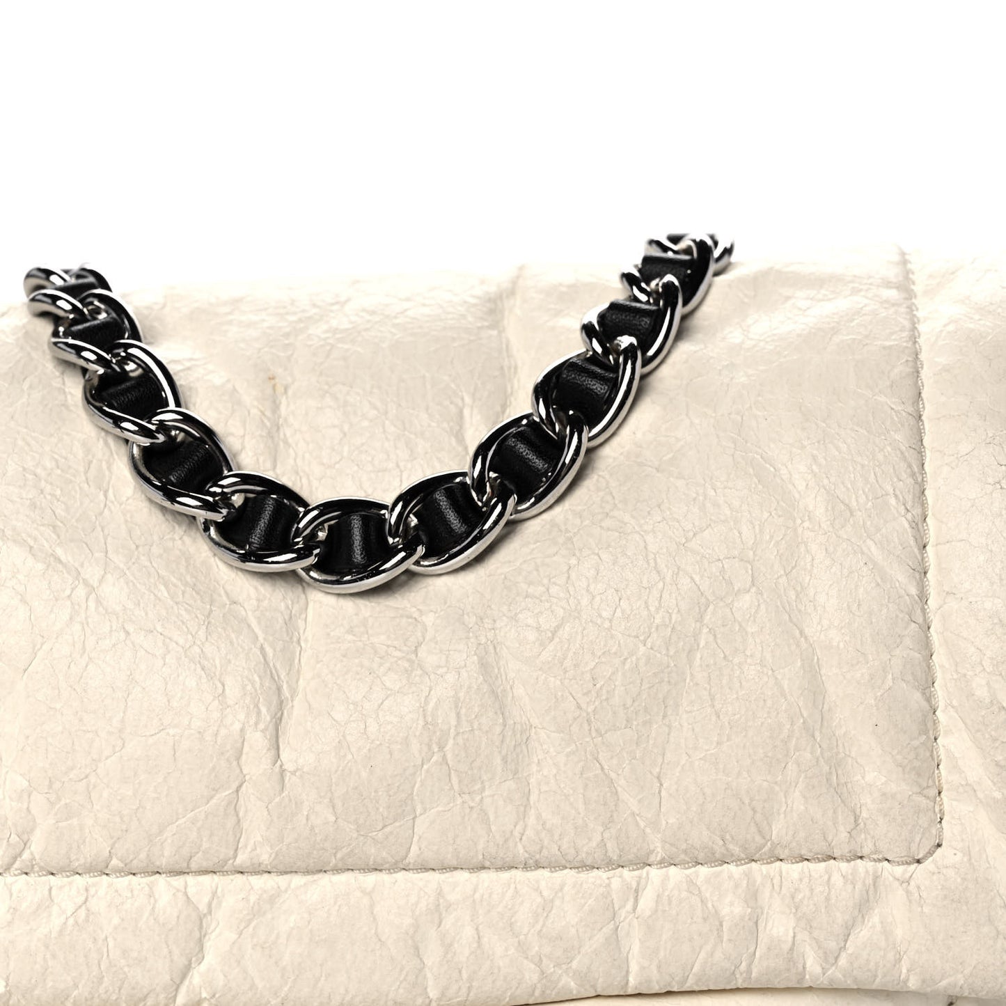 Lambskin The Pillow Bag White