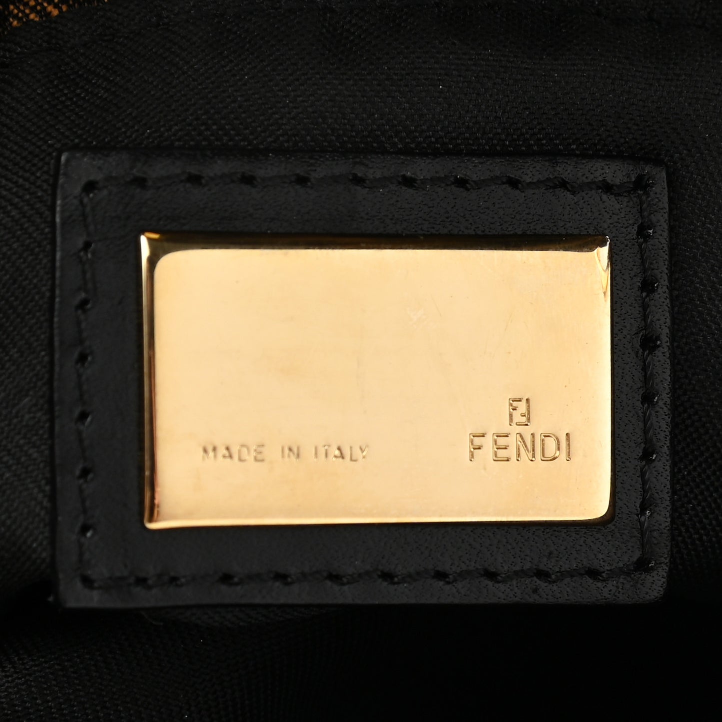 Zucca Mini Chef Shoulder Bag Tobacco Black