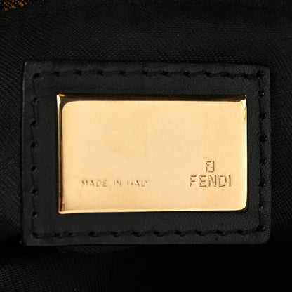 Fendi Zucca Mini Chef Shoulder Bag Tobacco Black 6 of 10