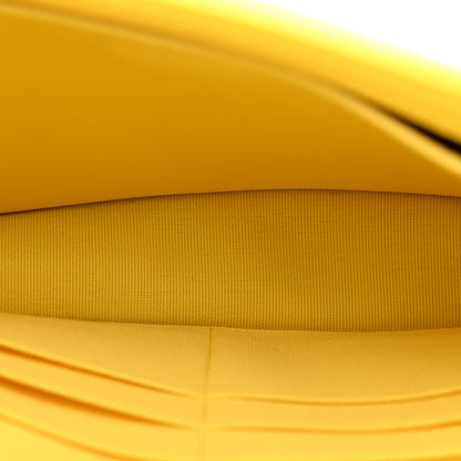 Chanel Caviar Quilted Wallet on Chain WOC Yellow 5 of 10