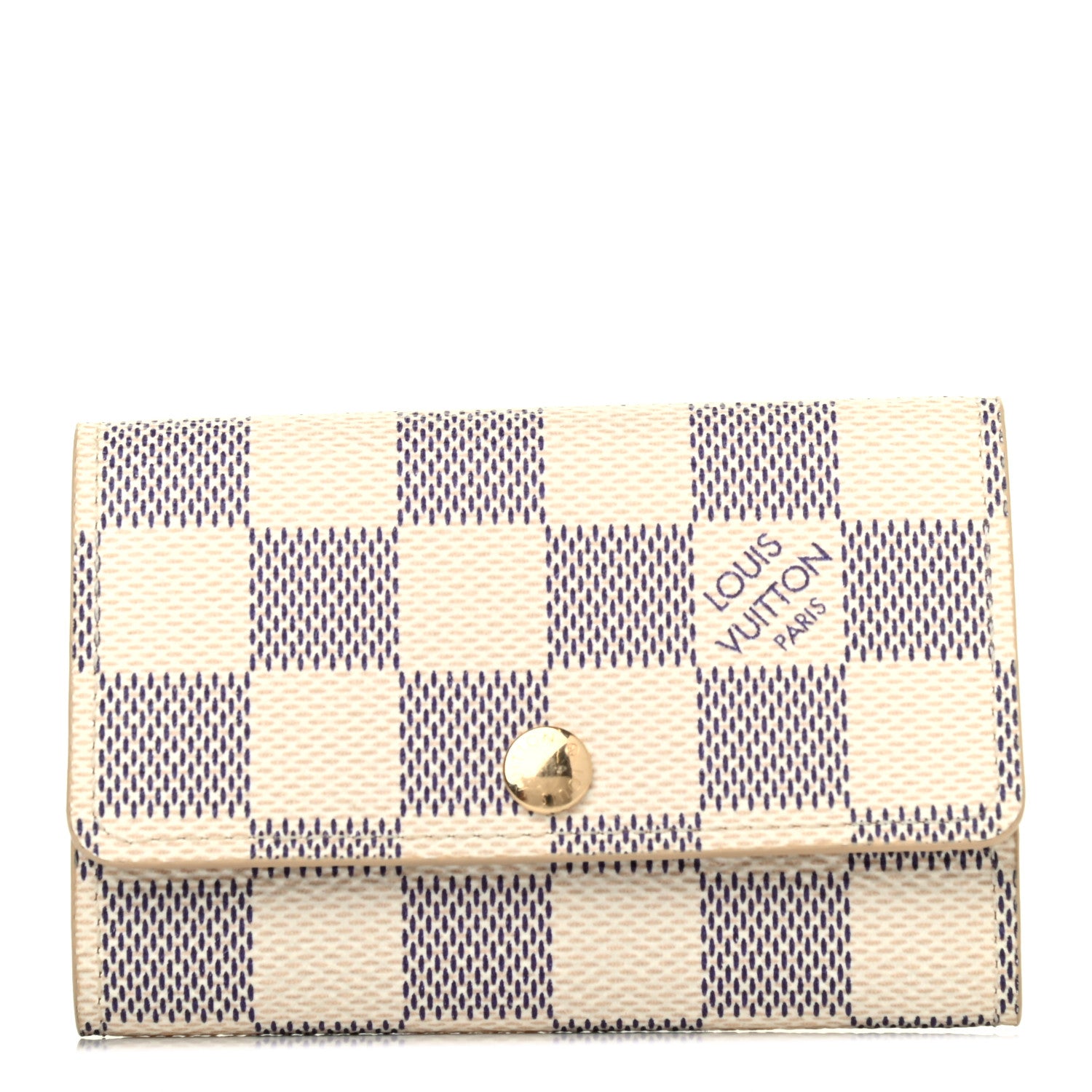 Louis Vuitton Damier Azur Multicles 6 Key Holder 1 of 4