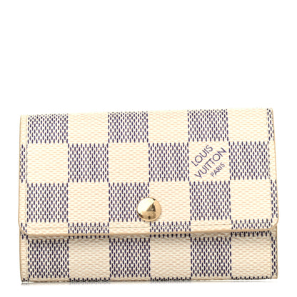 Louis Vuitton Damier Azur Multicles 6 Key Holder 1 of 4