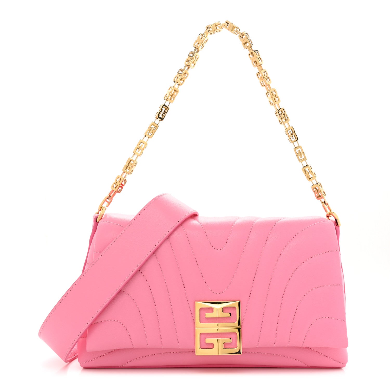 Givenchy Calfskin Quilted Small 4G Shoulder Bag Baby Pink 1 of 12