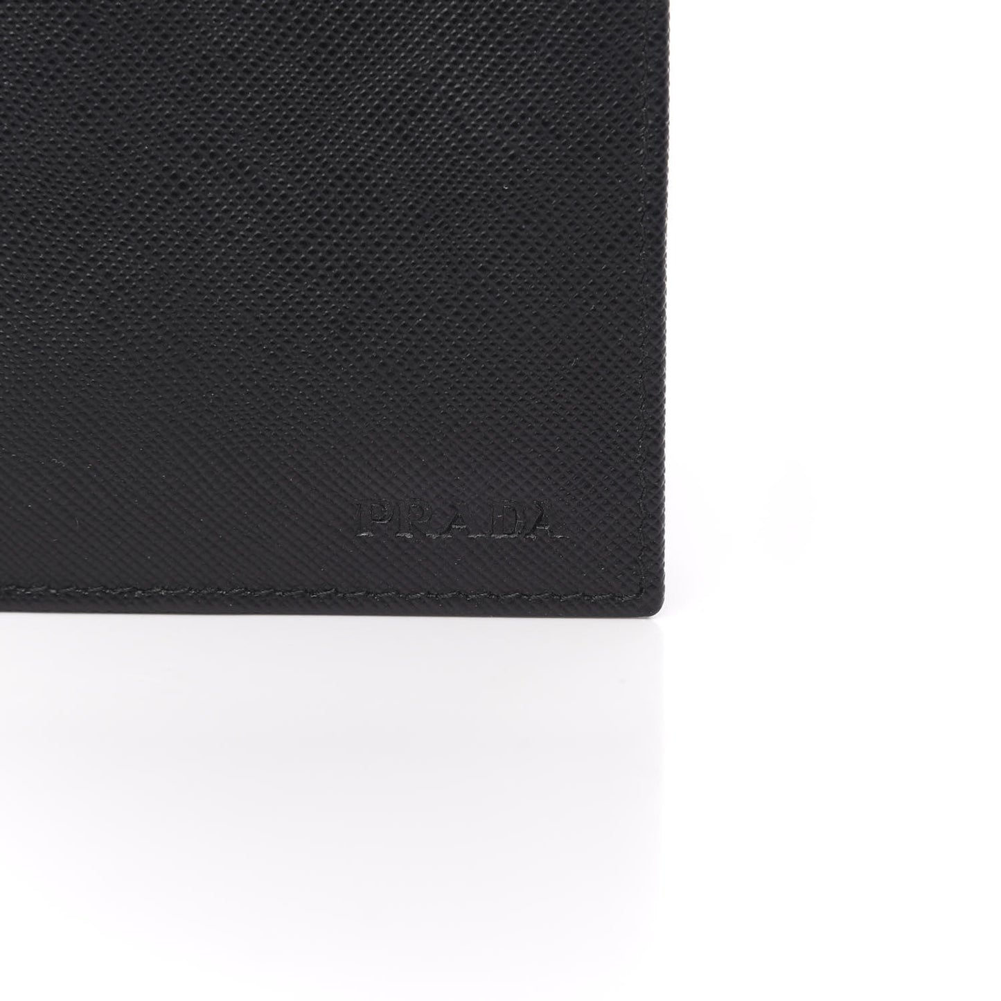 Saffiano Bi-Fold Wallet Black