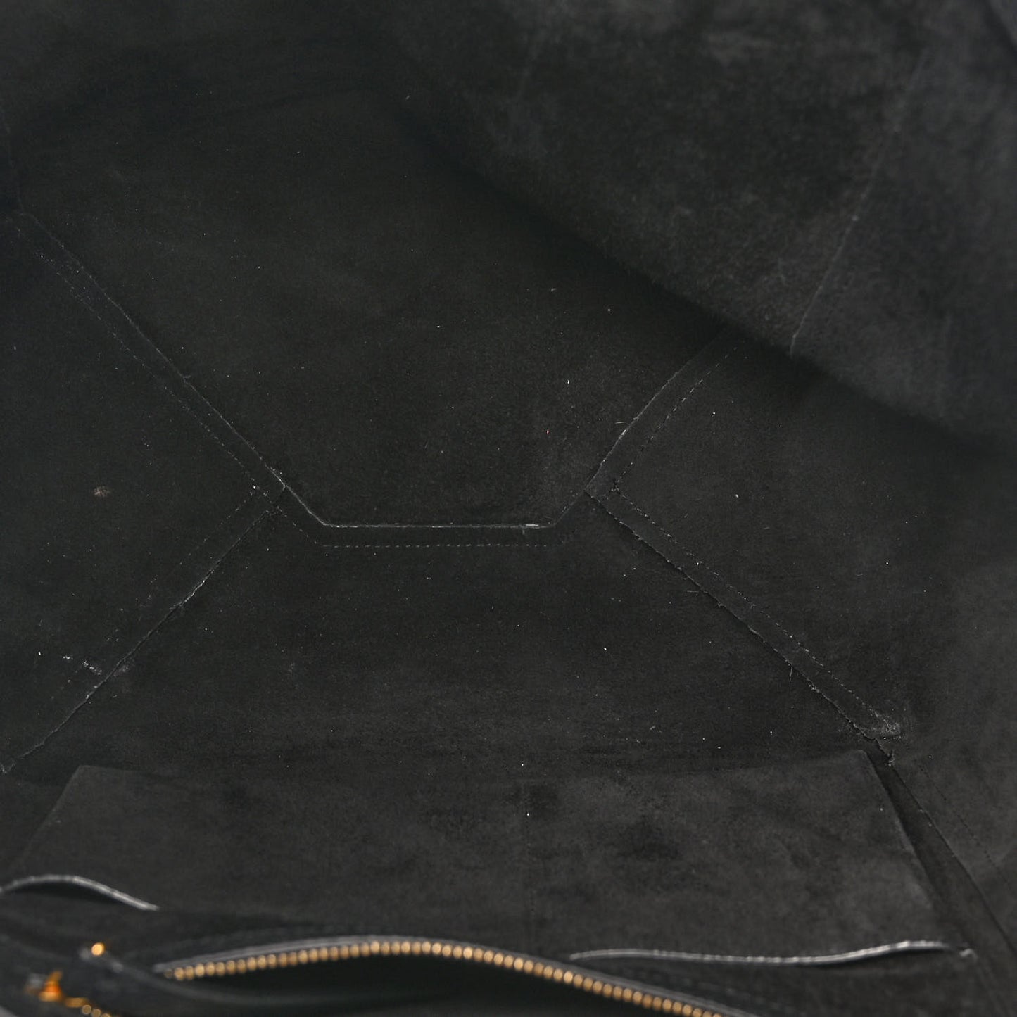 Soft Grained Calfskin Small Belt Cabas Phantom Black