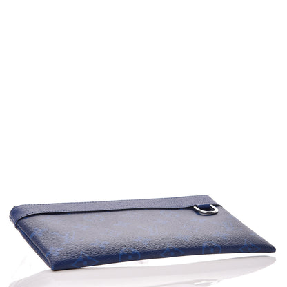 Louis Vuitton Taiga Monogram Pacific Discovery Pochette Cobalt 4 of 10