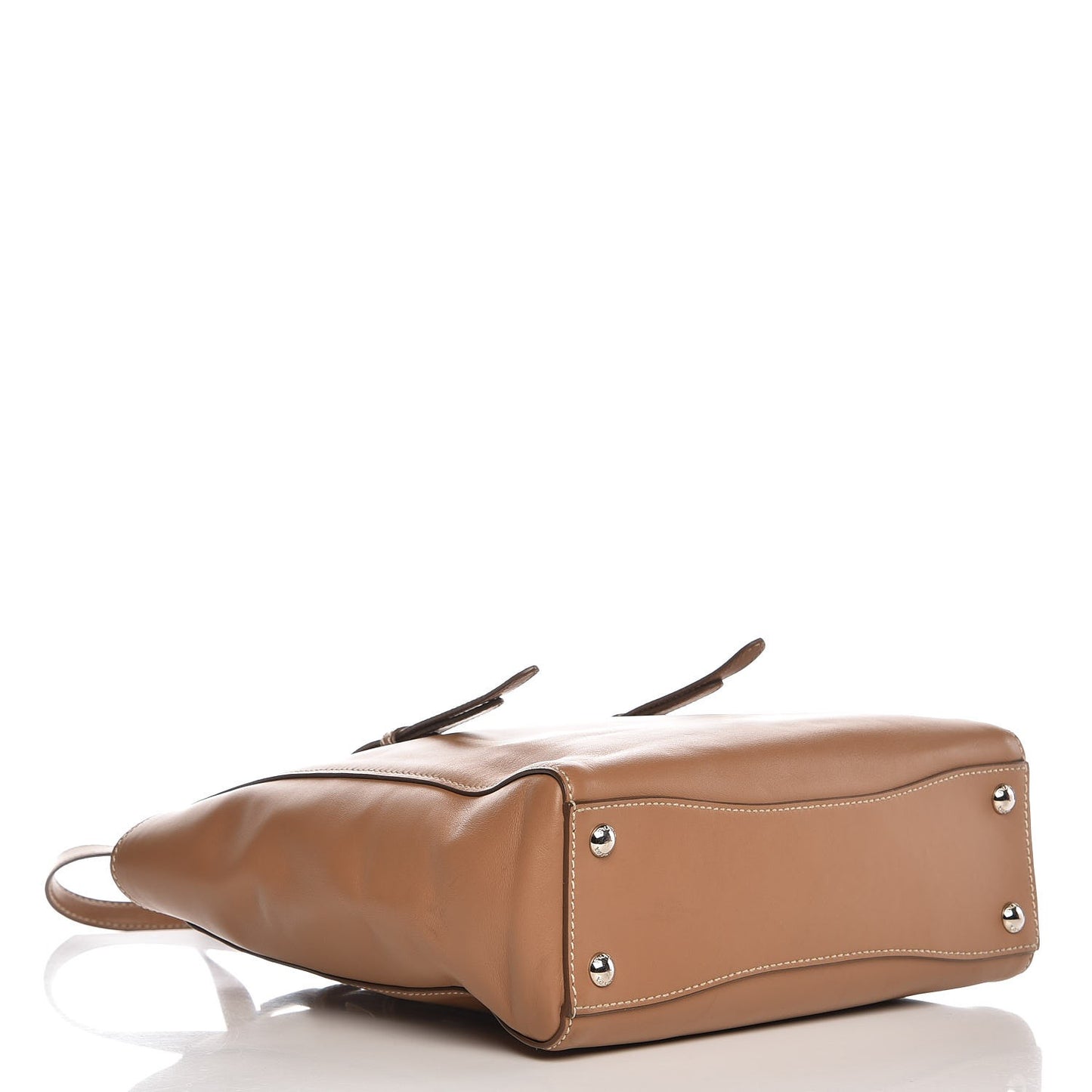 City Calf Sport Tote Caramel