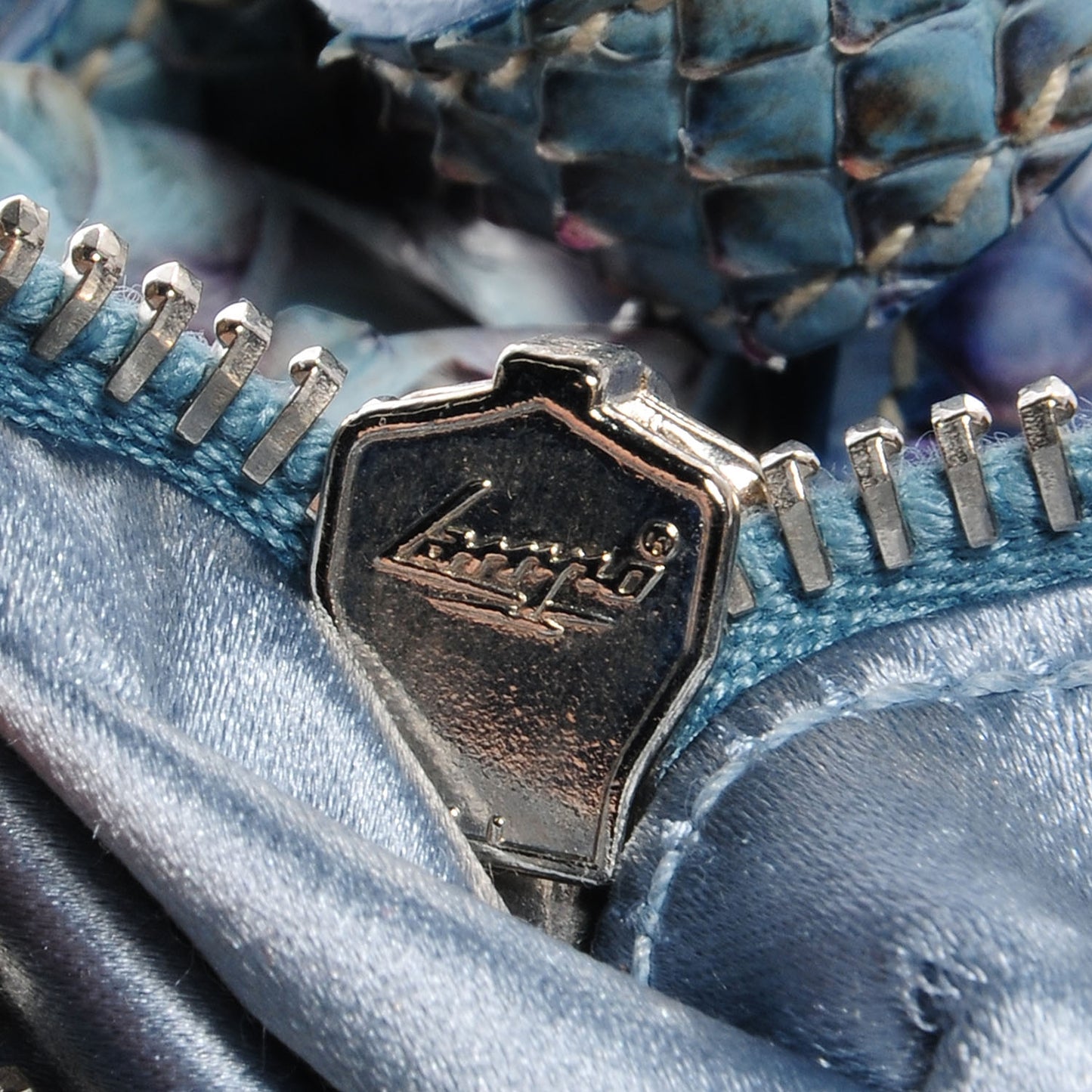 Python Alligator Shoulder Flap Bag Voyage