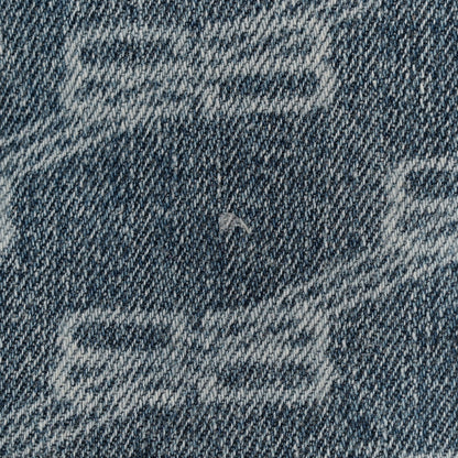 Balenciaga Denim BB Monogram Small Hourglass Top Handle Bag Blue 11 of 11
