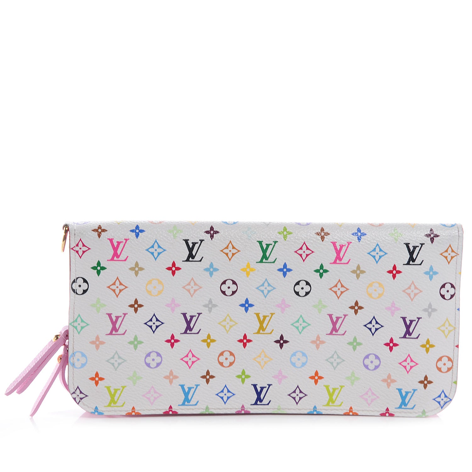 Louis Vuitton Monogram Multicolor Insolite Wallet Litchi 1 of 8