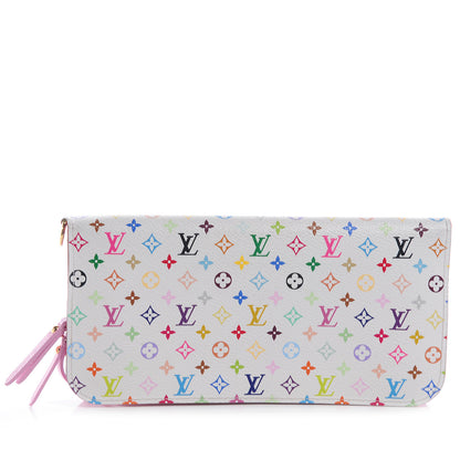 Louis Vuitton Monogram Multicolor Insolite Wallet Litchi 1 of 8