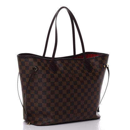 Louis Vuitton Damier Ebene Neverfull MM 3 of 9