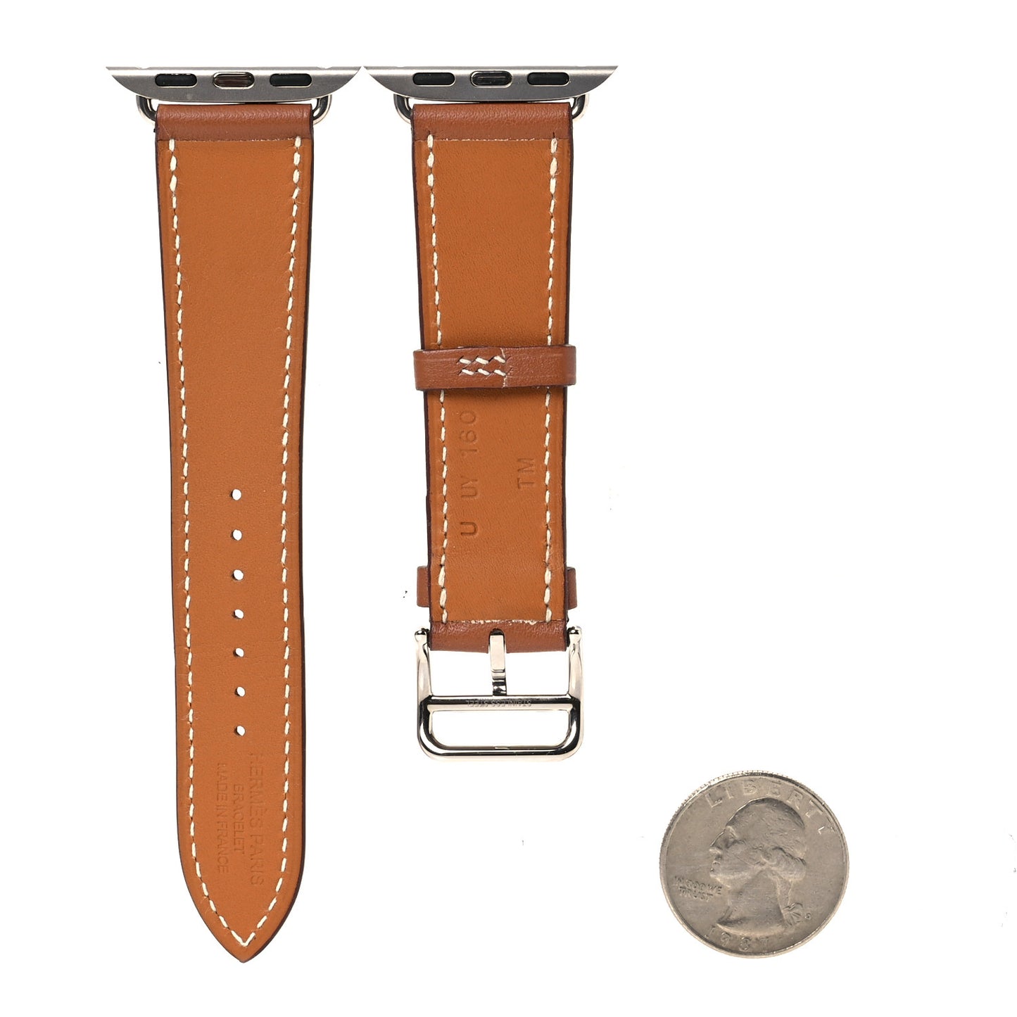 Barenia 42mm Apple Watch Single Tour Band Fauve