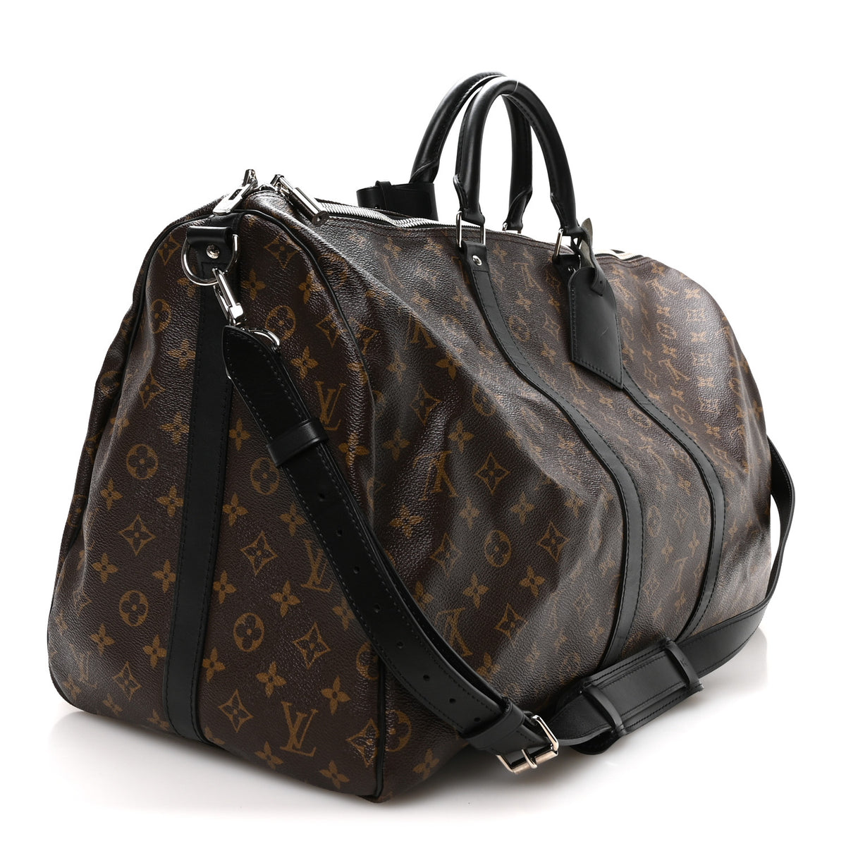 Monogram Macassar Keepall Bandouliere 55