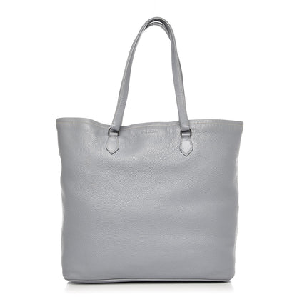 Prada Vitello Daino Shopper Tote Light Blue 1 of 7