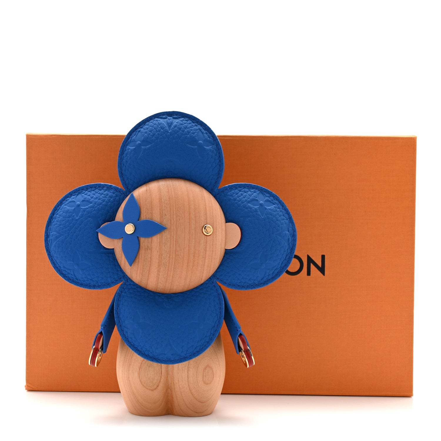 Louis Vuitton Cherry Wood Colormania Vivienne Doll Blue 1851600