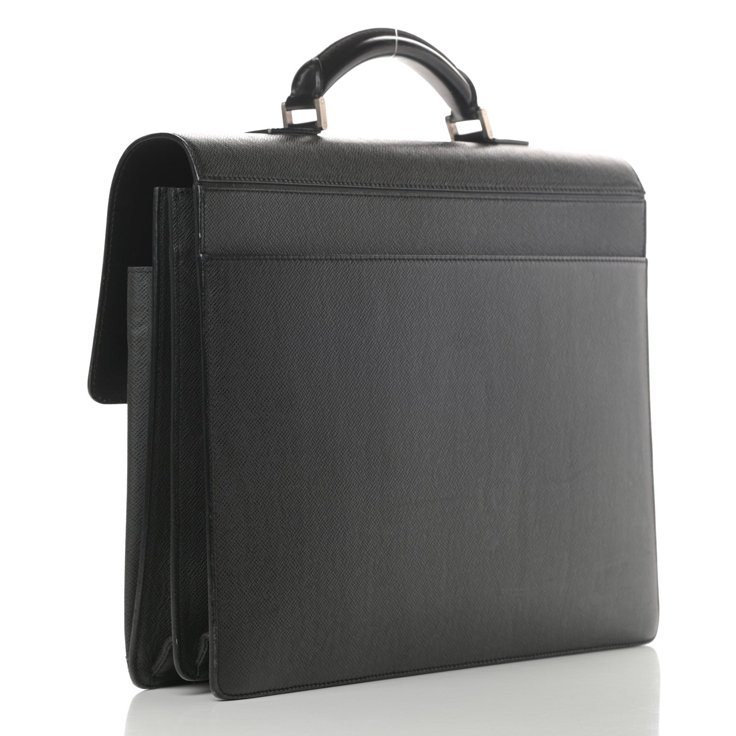 Louis Vuitton Taiga Neo Robusto 2 Compartment Briefcase Black 3 of 15