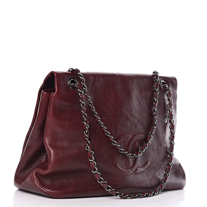 Chanel Calfskin 31 Rue Cambon Flap Shoulder Bag Burgundy 3 of 10
