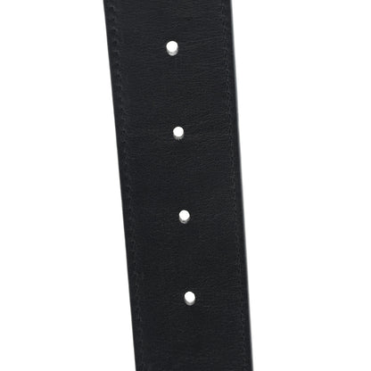 Christian Dior Patent Oblique Embossed Belt 95 38 Black 4 of 4
