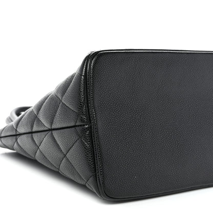 Chanel Caviar Quilted Medallion Tote Black 9 of 10