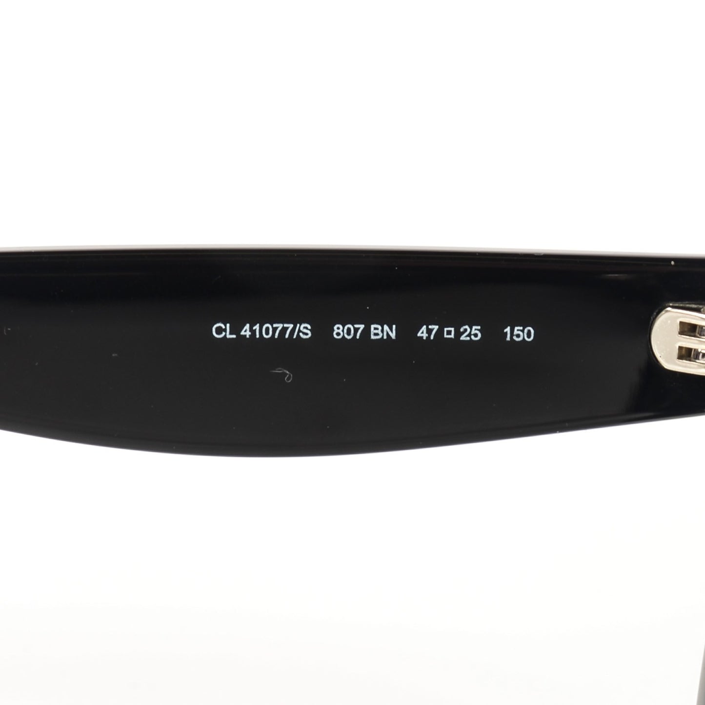 Acetate Bridge Sunglasses CL41077/S Black