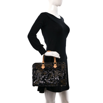 Louis Vuitton Monogram Fleur De Jais Sequins Speedy 30 2 of 13