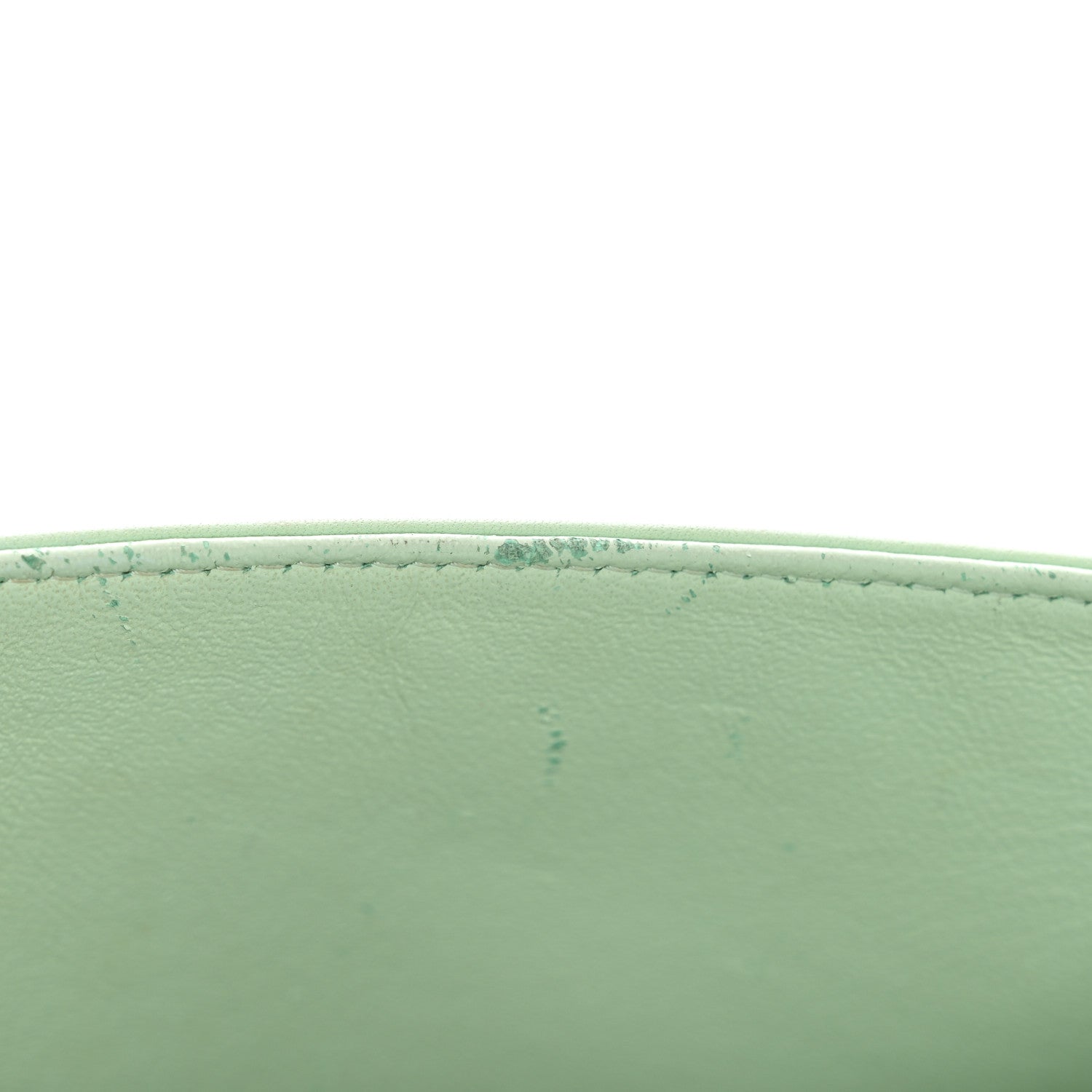Chanel Patent Quilted Jumbo Double Flap Dark Green 12 of 13