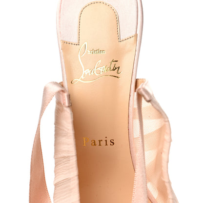 Christian Louboutin Chiffon Goya Ruban 80 Pumps 41 Petale 7 of 9