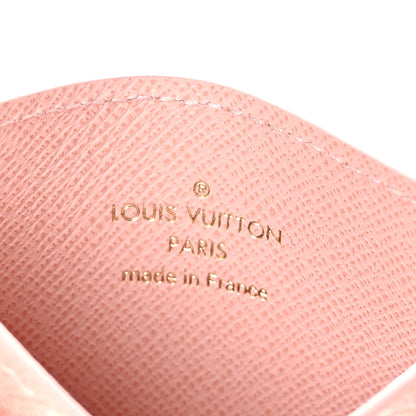 Louis Vuitton Monogram LV Charms Card Holder Rose Ballerine 6 of 8