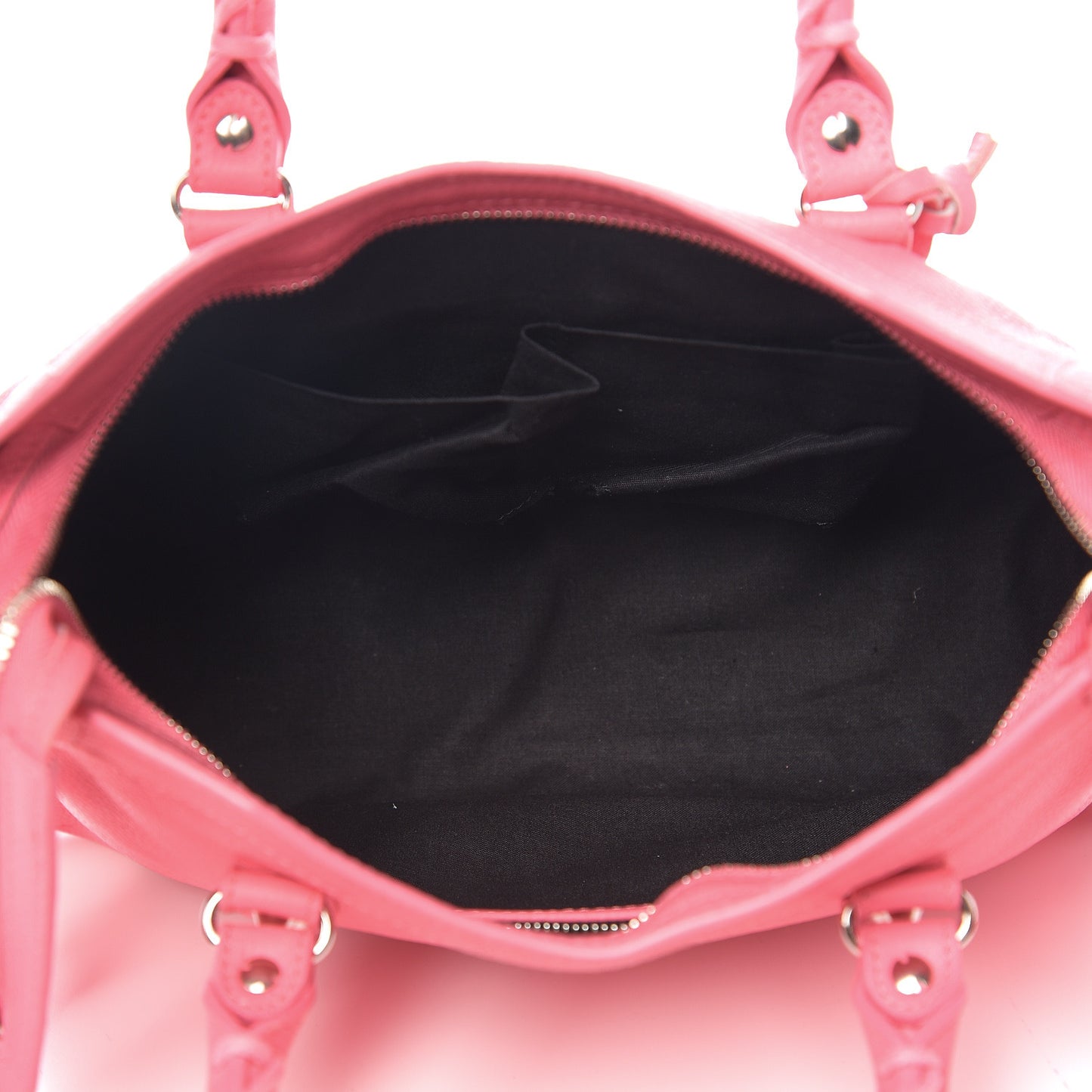 Veau Gravier Classic Silver Hardware S City Rose Dragee