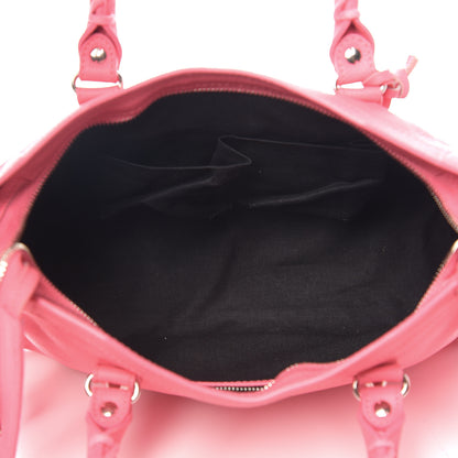 Balenciaga Veau Gravier Classic Silver Hardware S City Rose Dragee 4 of 10