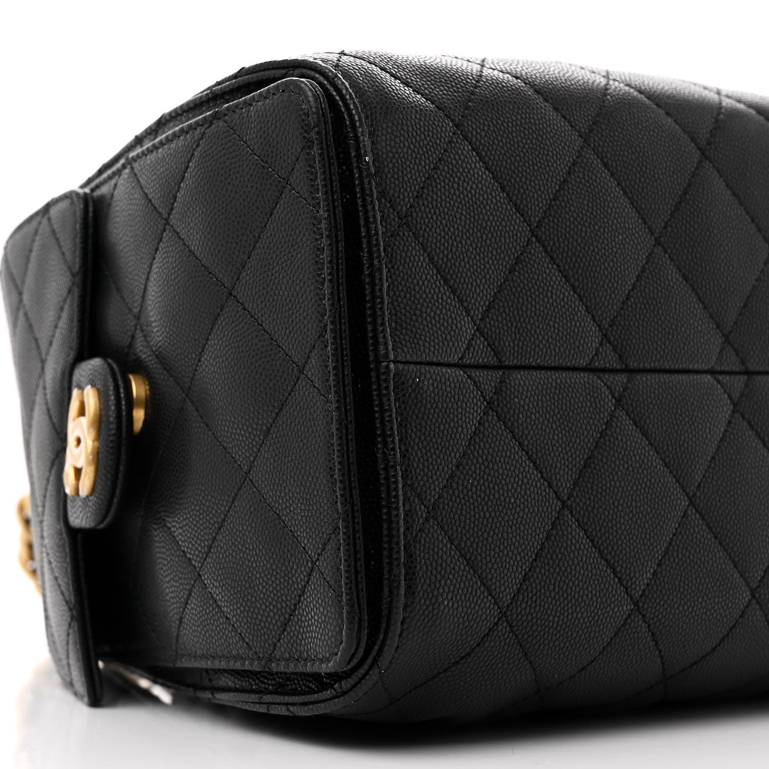 Chanel Caviar Quilted Small Chanel 25 Handbag Black 9 of 11