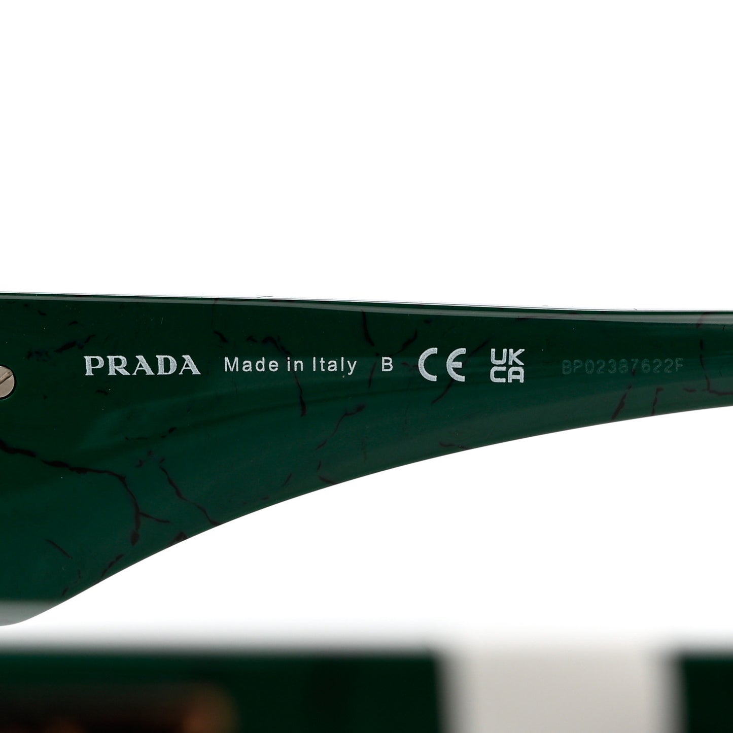 Acetate Symbole Sunglasses SPR 13Z Green