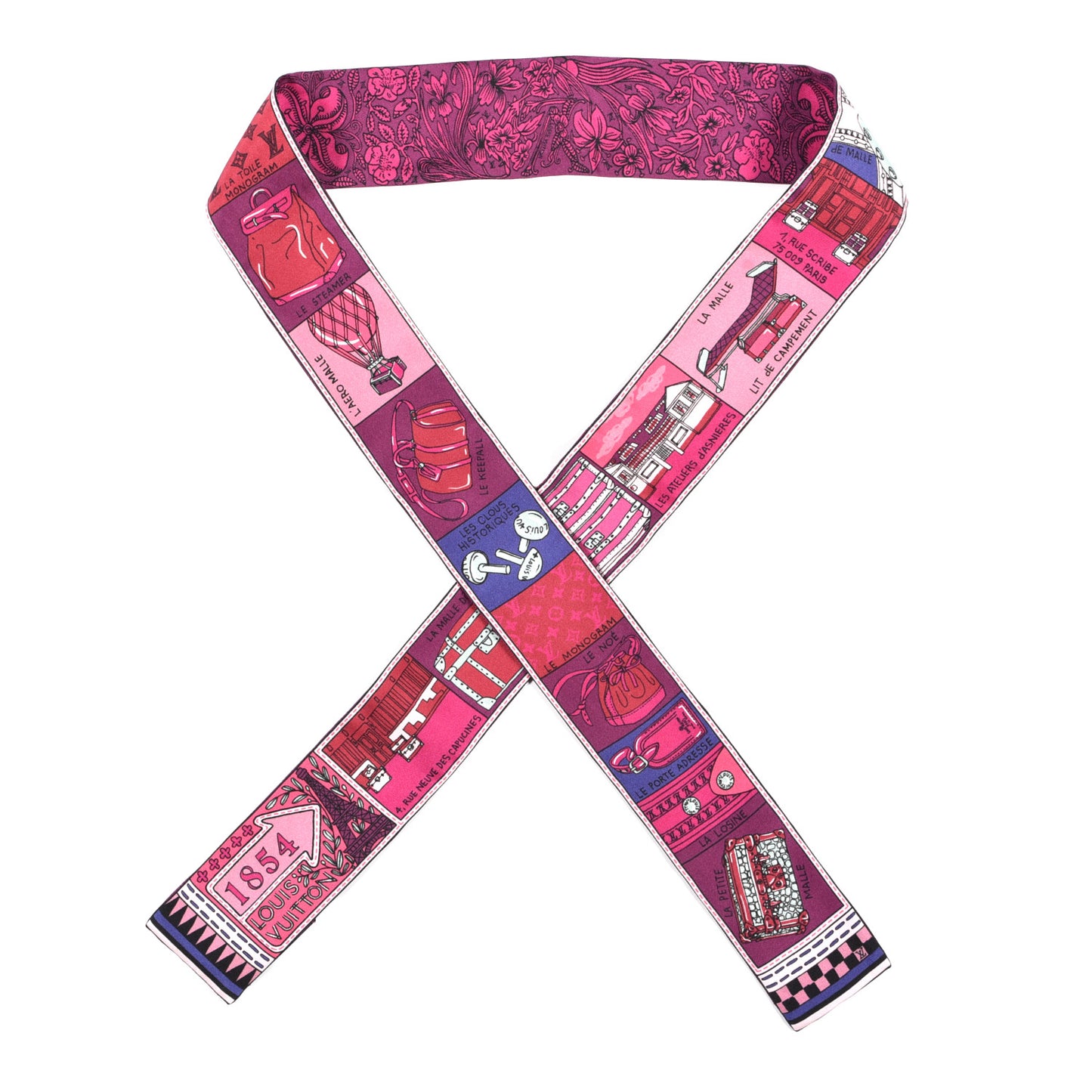 Silk Jeu De Louis BB Bandeau Magenta