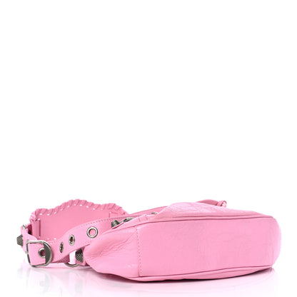 Balenciaga Agneau Arena Le Cagole Shoulder Bag XS Candy Pink 5 of 11