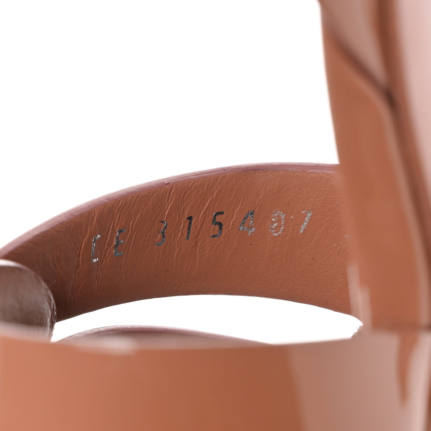 Patent Tribute 105 Platform Sandals 35 Soft Nude