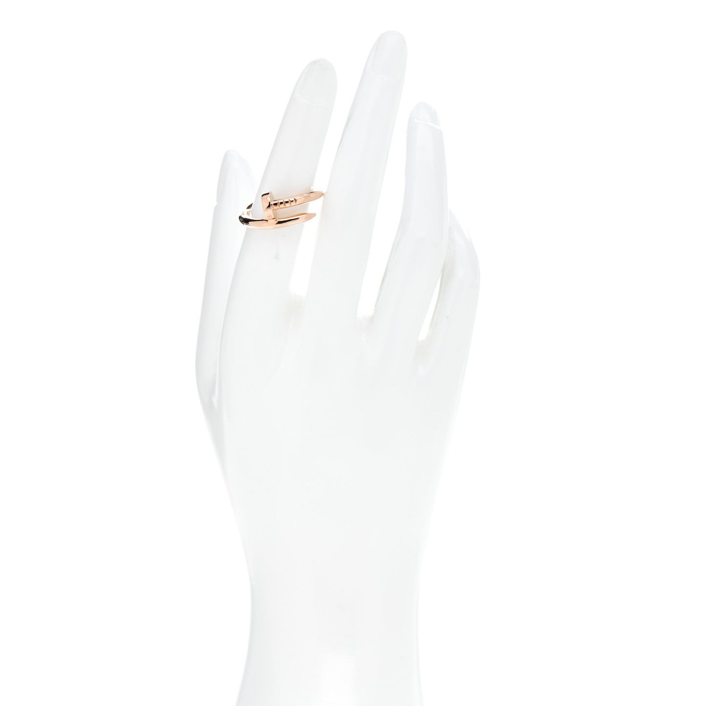 18K Pink Gold Juste Un Clou Ring 57 8
