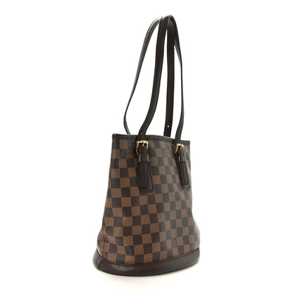 Louis Vuitton Damier Ebene Marais Bucket 23 3 of 9