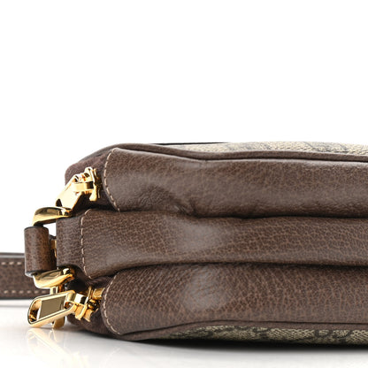 Gucci GG Supreme Monogram Web Mini Ophidia GG Bag Brown 11 of 13