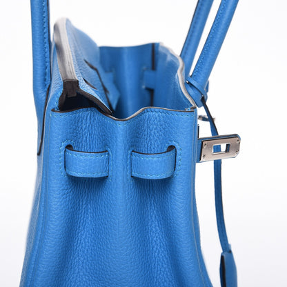 Hermes Togo Birkin 25 Bleu Zanzibar 9 of 26