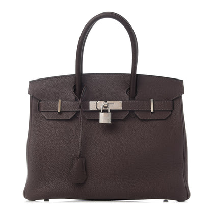 Hermes Togo Birkin 30 Chocolate 1 of 11