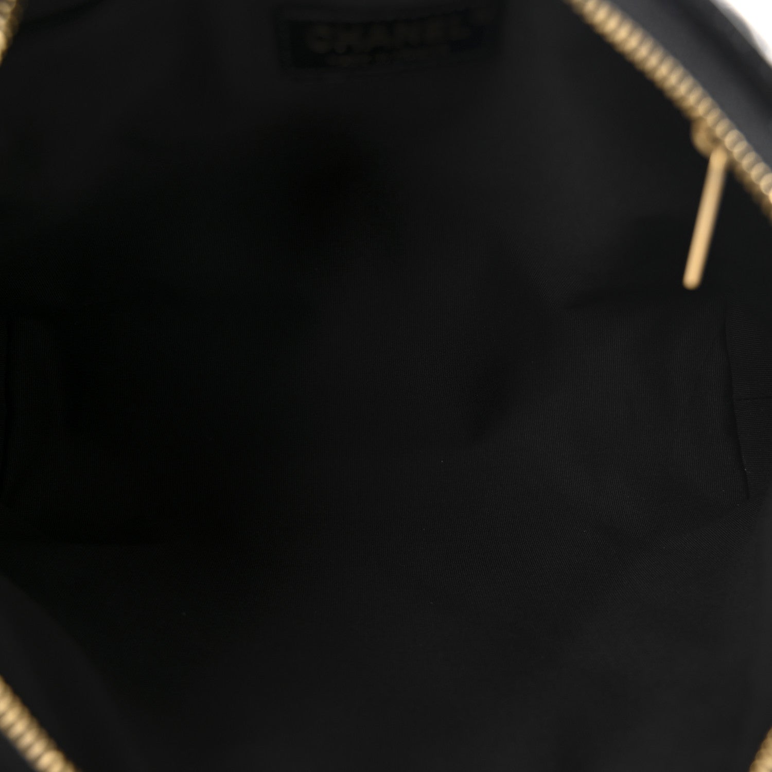 Chanel Shiny Crumpled Lambskin Quilted Medium CC Funky Town Hobo Black 5 of 10