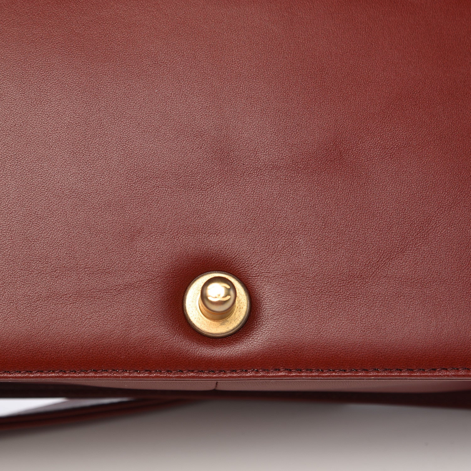 Chanel Lambskin Quilted Medium Boy Flap Burgundy 8 of 14