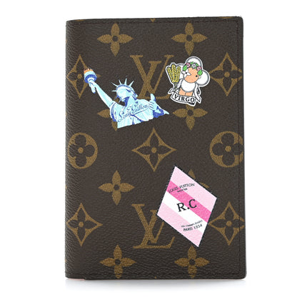 Louis Vuitton Monogram My LV World Tour Passport Cover Rose Ballerine 1 of 6