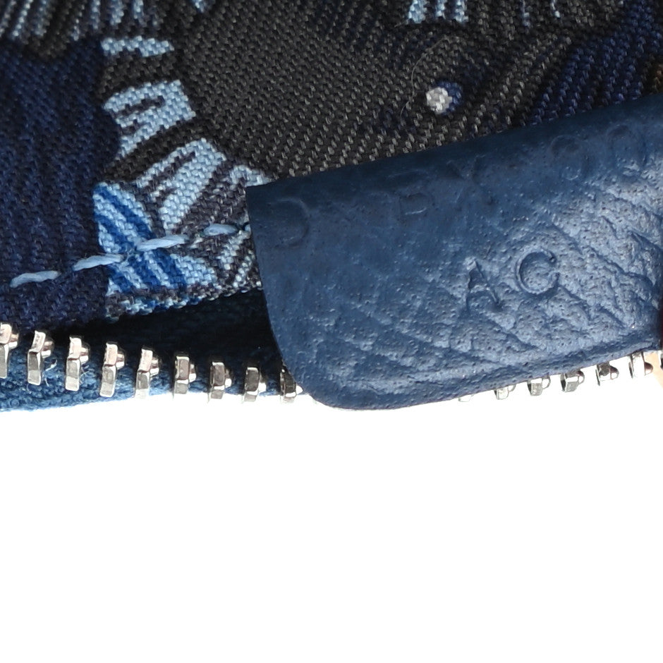 Epsom Silk'in Coin Purse Deep Bleu