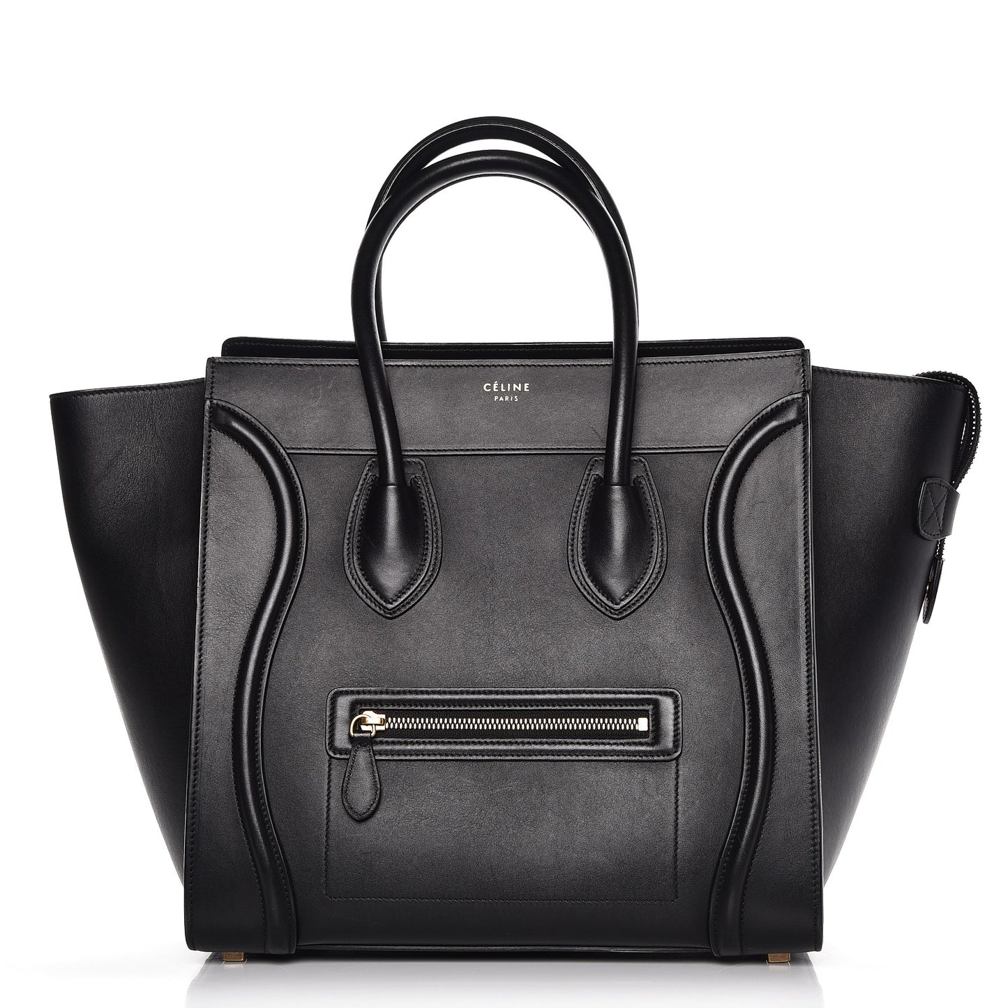 Smooth Calfskin Mini Luggage Black