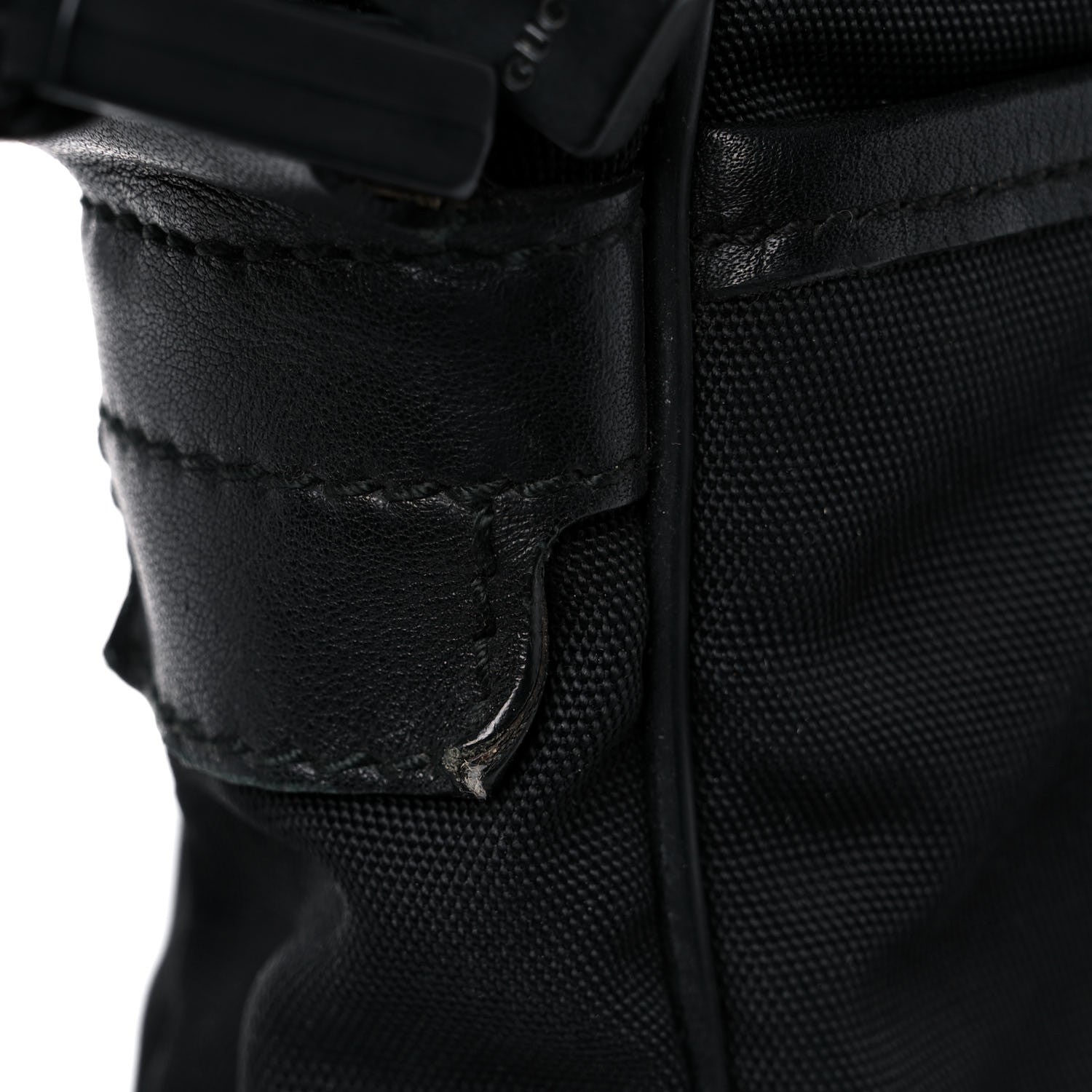 Gucci Canvas Web Viaggio Flight Bag Black 16 of 22