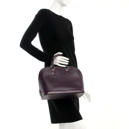 Louis Vuitton Epi Alma PM Cassis 2 of 10